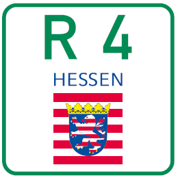 Hessischer Radfernweg R4 (Weser-Neckar)